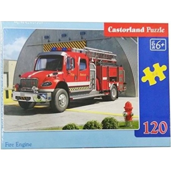 Puzzle Castorland 120τεμ. Fire Engine B-12831 ΠΑΙΧΝΙΔΙΑ