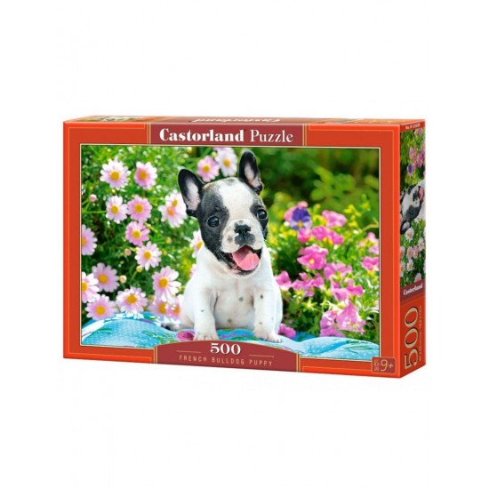 Castorland French bulldog puppy παζλ 500 κομματια B-53650 ΠΑΙΔΙΚΑ PUZZLES
