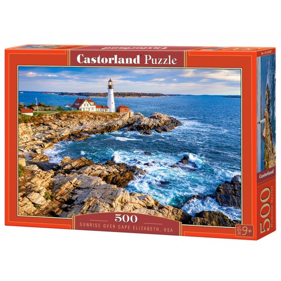 Castorland Sunrise Over Cape Elizabeth, USA παζλ 500 κομματια B-53667 PUZZLES ΕΝΗΛΙΚΩΝ