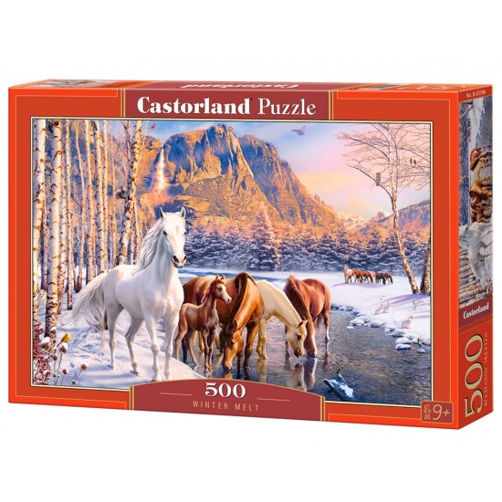 Castorland Winter Melt puzzle 500 κομμάτια PUZZLES ΕΝΗΛΙΚΩΝ