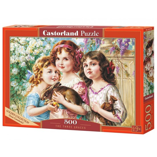 Castorland The Three Graces puzzle 500 κομμάτια PUZZLES ΕΝΗΛΙΚΩΝ