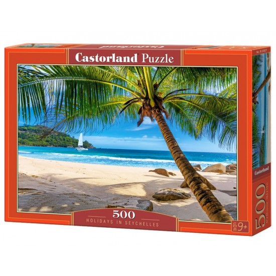 Castorland Holidays in Seychelles puzzle 500 κομμάτια PUZZLES ΕΝΗΛΙΚΩΝ