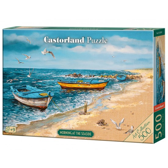 Castorland Morning at the seaside puzzle 500 κομμάτια PUZZLES ΕΝΗΛΙΚΩΝ