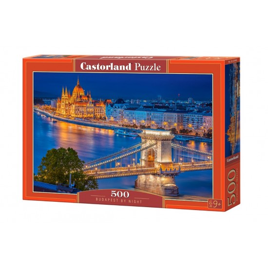 Castorland Budapest by Night puzzle 500 κομμάτια PUZZLES ΕΝΗΛΙΚΩΝ