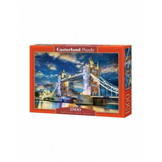 Castorland Tower Bridge, London, England παζλ 1500 κομματια C-151967 PUZZLES ΕΝΗΛΙΚΩΝ
