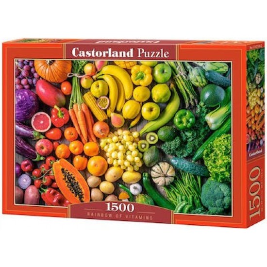 Castorland Rainbow of Vitamins παζλ 1500 κομματια C-152124 PUZZLES ΕΝΗΛΙΚΩΝ