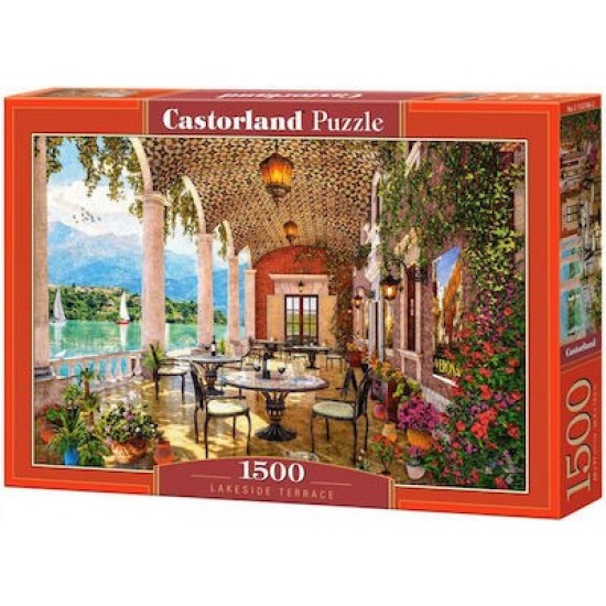 Castorland Lakeside Terrace παζλ 1500 κομματια C-152186 PUZZLES ΕΝΗΛΙΚΩΝ