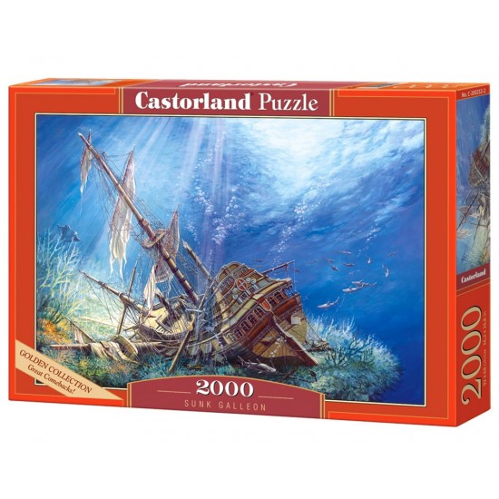 Castorland Sunk Galleon παζλ 2000 κομματια C-200252 PUZZLES ΕΝΗΛΙΚΩΝ