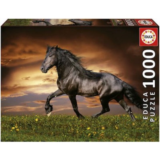 Puzzle Educa Trotting Horse 1000pcs PUZZLES ΕΝΗΛΙΚΩΝ