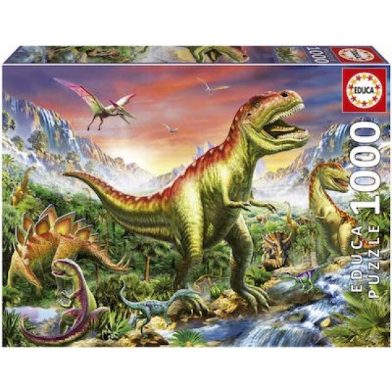 Puzzle Educa Jurassic Forest 1000pcs PUZZLES ΕΝΗΛΙΚΩΝ