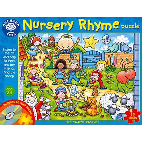 Nursery Rhyme ORCHARD TOYS 12pcs ΠΑΙΔΙΚΑ PUZZLES