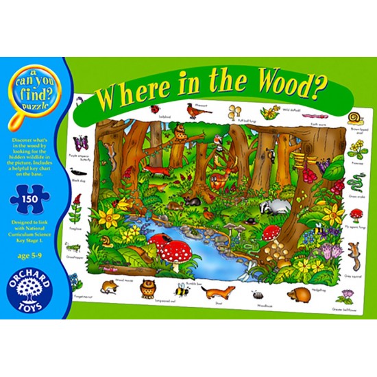 Where in the Wood ORCHARD TOYS 150pcs ΠΑΙΔΙΚΑ PUZZLES