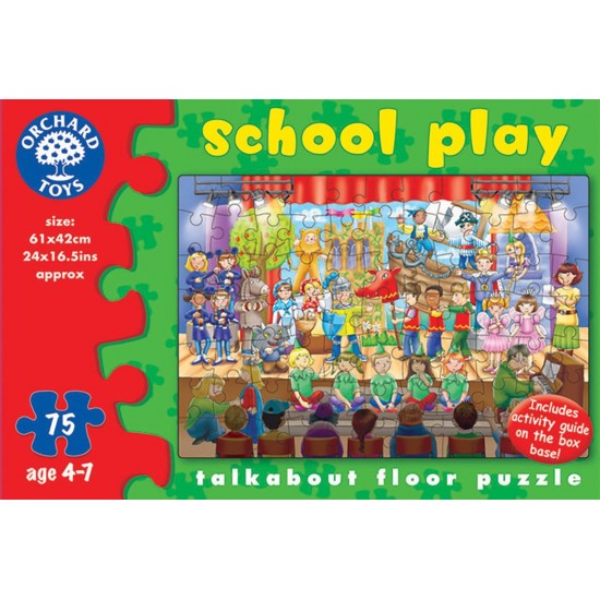 School Play ORCHARD TOYS 75pcs ΠΑΙΔΙΚΑ PUZZLES