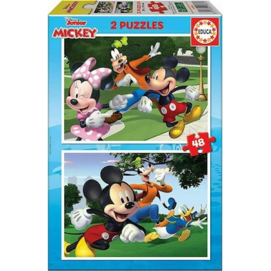 PUZZLE 2x48 MICKEY & FRIENDS ΠΑΙΔΙΚΑ PUZZLES