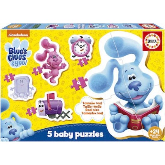 PUZZLE BABY 24 MONTHS BLUE'S CLUES BABY PUZZLE