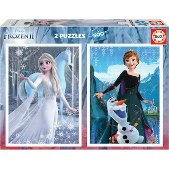 Puzzle Educa Frozen 2x500 ΠΑΙΔΙΚΑ PUZZLES