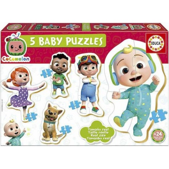 PUZZLE BABY 24 MONTHS COCOMELON  BABY PUZZLE