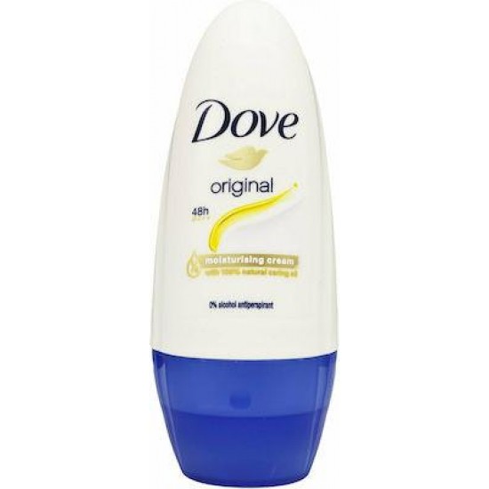Dove Roll on 50ml Original 48h 0% Alcohol Antiperspirant ΑΠΟΣΜΗΤΙΚΑ ΣΩΜΑΤΟΣ