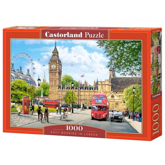 Castorland Busy morning in London παζλ 1000 κομμάτια 