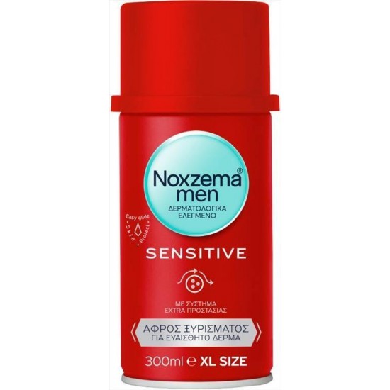 Noxzema Sensitive Αφρός Ξυρίσματος για Ευαίσθητες Επιδερμίδες 300ml ΞΥΡΙΣΤΙΚΑ
