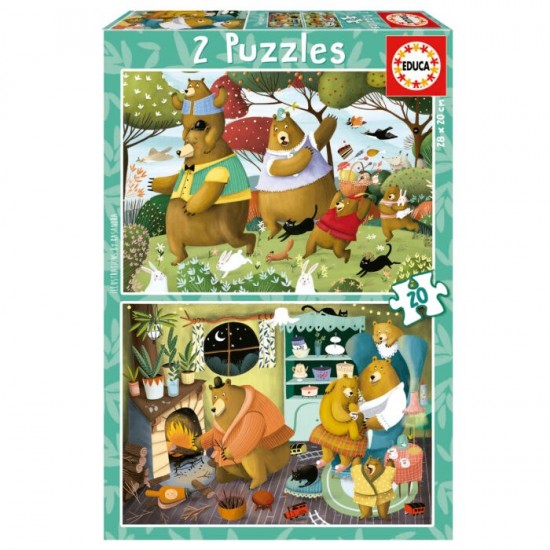 Puzzle Educa Forest Tales 2x20 ΠΑΙΔΙΚΑ PUZZLES
