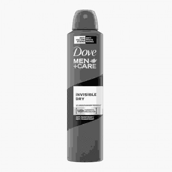 Dove Men+Care Invisible Dry Αποσμητικό 48h σε Spray 250ml ΑΠΟΣΜΗΤΙΚΑ