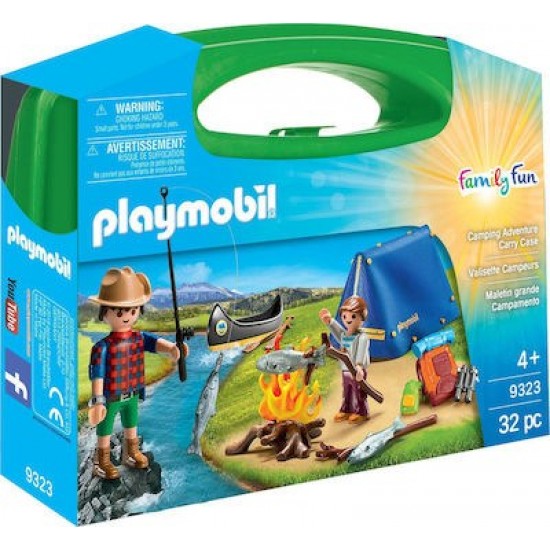 Playmobil Family Fun Camping Adventure Carry Case για 4+ ετών 9323 ΕΚΠΑΙΔΕΥΤΙΚΑ