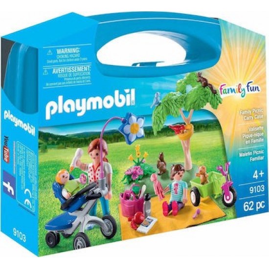 Playmobil Family Fun Βαλιτσάκι Πικ-Νικ Στην Εξοχή για 4+ ετών ΕΚΠΑΙΔΕΥΤΙΚΑ