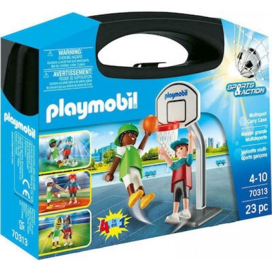 Playmobil Sports & Action Maxi Βαλιτσάκι Multisport για 4-10 ετών 70313 ΕΚΠΑΙΔΕΥΤΙΚΑ