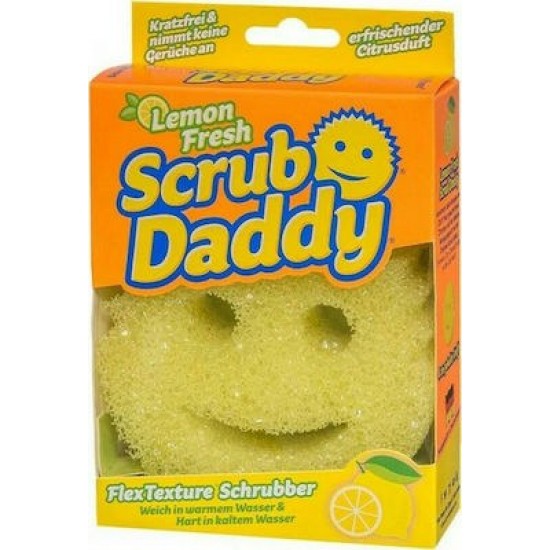 Scrub Daddy Lemon Fresh Σφουγγάρι Πιάτων Κίτρινο ΕΞΟΠΛΙΣΜΟΣ ΣΠΙΤΙΟΥ