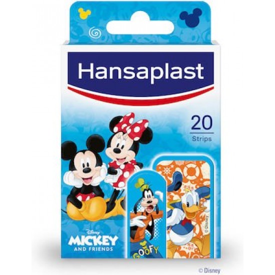 Hansaplast Αυτοκόλλητα Επιθέματα Disney Mickey Mouse & Friends για Παιδιά 20τμχ ΕΙΔΗ ΦΑΡΜΑΚΕΙΟΥ