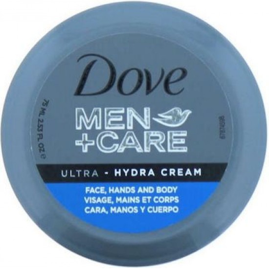 Dove Men Care Κρέμα Σώματος Ultra - Hydra Cream 75ml ΑΝΔΡΙΚΗ ΠΕΡΙΠΟΙΗΣΗ