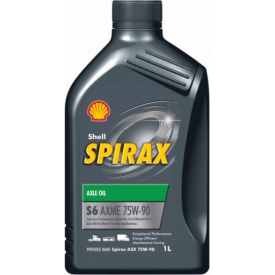 Βαλβολίνη Shell Spirax S6 AXME 75W90 1L ΛΙΠΑΝΤΙΚΑ