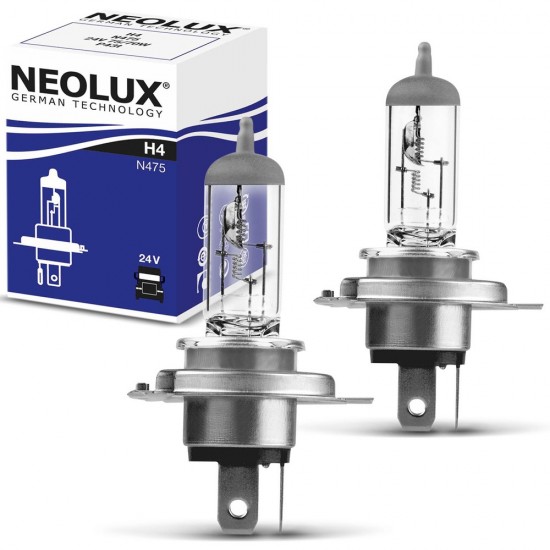NEOLUX ΛΑΜΠΑ Η4 24V 75/70W P43t ΛΑΜΠΕΣ ΑΥΤ/ΤΟΥ