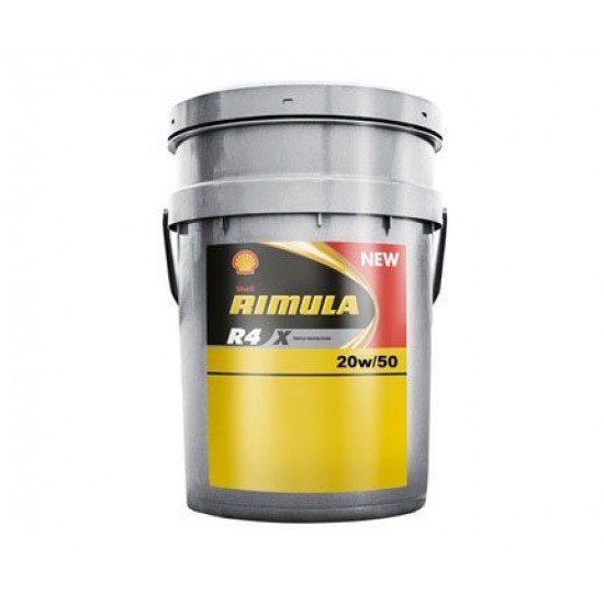 Shell Rimula R4 X 20W-50 20lt ΛΙΠΑΝΤΙΚΑ