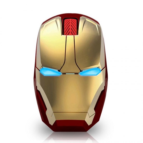 WEYES - Mouse Ασύρματο Iron Man Mouse Silent Button Wireless MOUSE ΑΣΥΡ/ΤΟ - MOUSE PAD