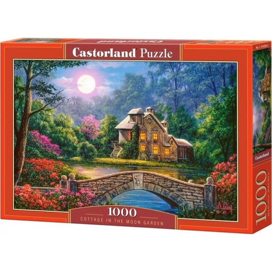 Puzzle Castorland 1000 Cottage in the Moon Garden C-104208 ΠΑΙΧΝΙΔΙΑ