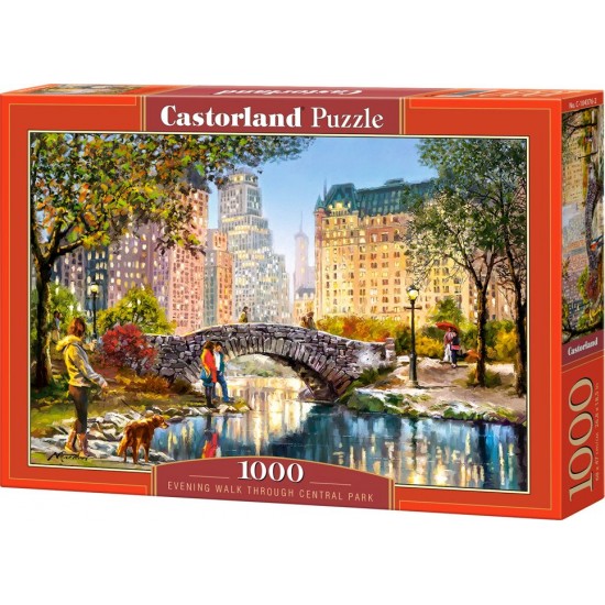 Puzzle Castorland 1000 Evening Walk Through Central Park C-104376 ΠΑΙΧΝΙΔΙΑ