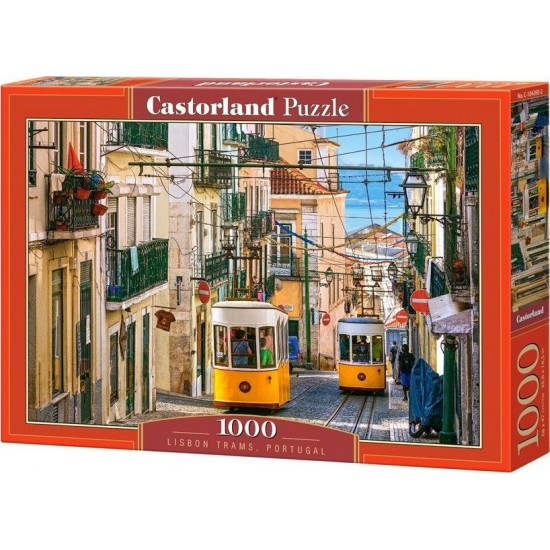 Puzzle Castorland 1000 Lisbon Trams, Portugal C-104260 ΠΑΙΧΝΙΔΙΑ
