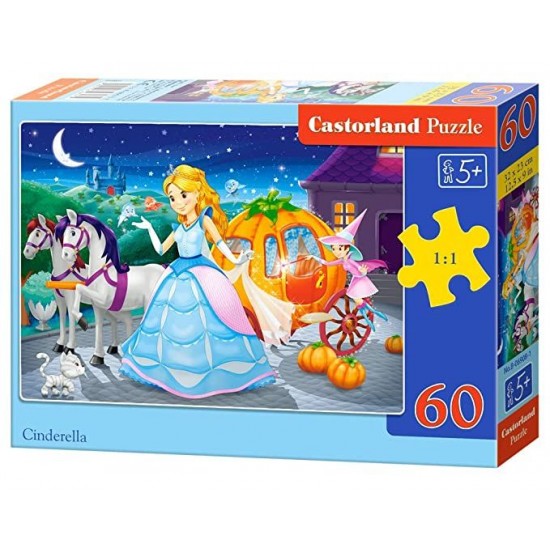 Puzzle Castorland 60τεμ. Cinderella B-069081 ΠΑΙΧΝΙΔΙΑ