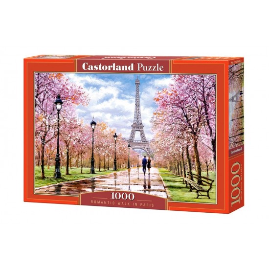 Puzzle Castorland 1000 Romantic Walk In Paris C-104369 ΠΑΙΧΝΙΔΙΑ