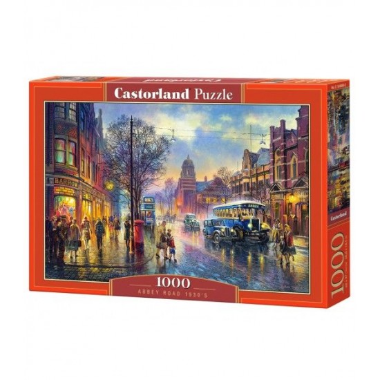 Puzzle Castorland 1000 Abbey Road 1930’s C-104499  ΠΑΙΧΝΙΔΙΑ
