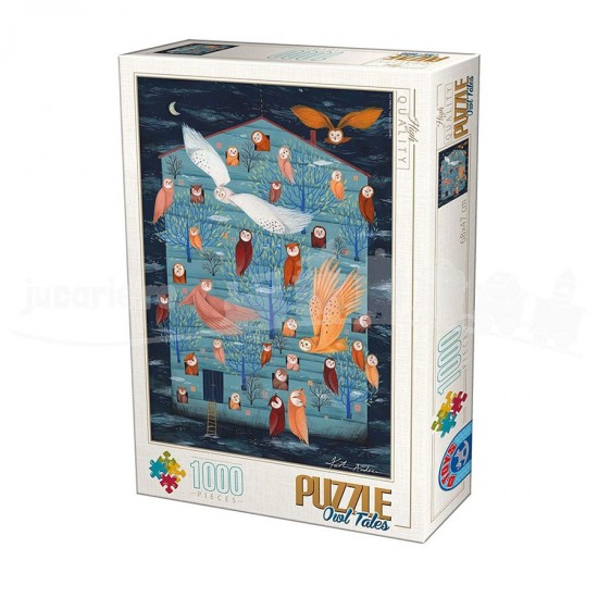 Puzzle Dtoys 1000 Owl Tales 75758OT02 ΠΑΙΧΝΙΔΙΑ