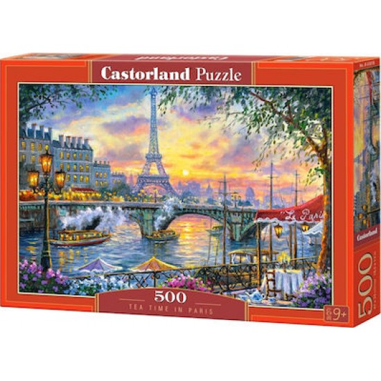 Puzzle Castorland 500  Tea Time in Paris B-53018 ΠΑΙΧΝΙΔΙΑ