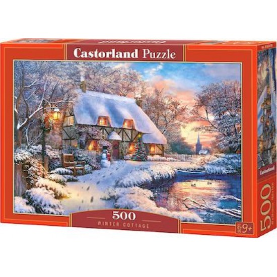 Puzzle Castorland 500pcs Winter Cottage B-53278 ΠΑΙΧΝΙΔΙΑ