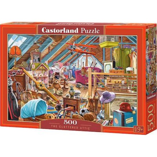 Puzzle Castorland 500pcs The Cluttered Attic B-53407 ΠΑΙΧΝΙΔΙΑ