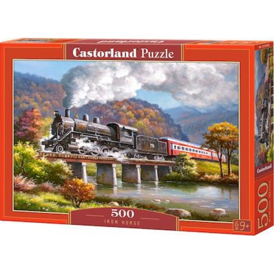 Puzzle Castorland 500pcs Iron Horse B-53452 ΠΑΙΧΝΙΔΙΑ