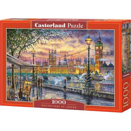 Puzzle Castorland 1000pcs Inspirations Of London C-104437 ΠΑΙΧΝΙΔΙΑ