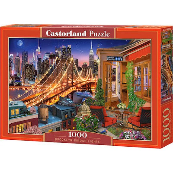 Puzzle Castorland 1000pcs  Brooklyn Bridge Lights C-104598 ΠΑΙΧΝΙΔΙΑ