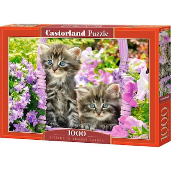 PUZZLE CASTORLAND 1000 Kittens in Summer Garden C-104086 ΠΑΙΧΝΙΔΙΑ